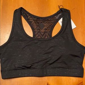 Zyia black sports bra